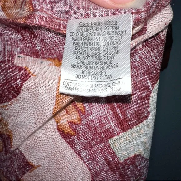 Princess Highway Country Roam Take Me Home Horse Midi Dress Brown AU 8 US 4 West - Picture 4 of 16